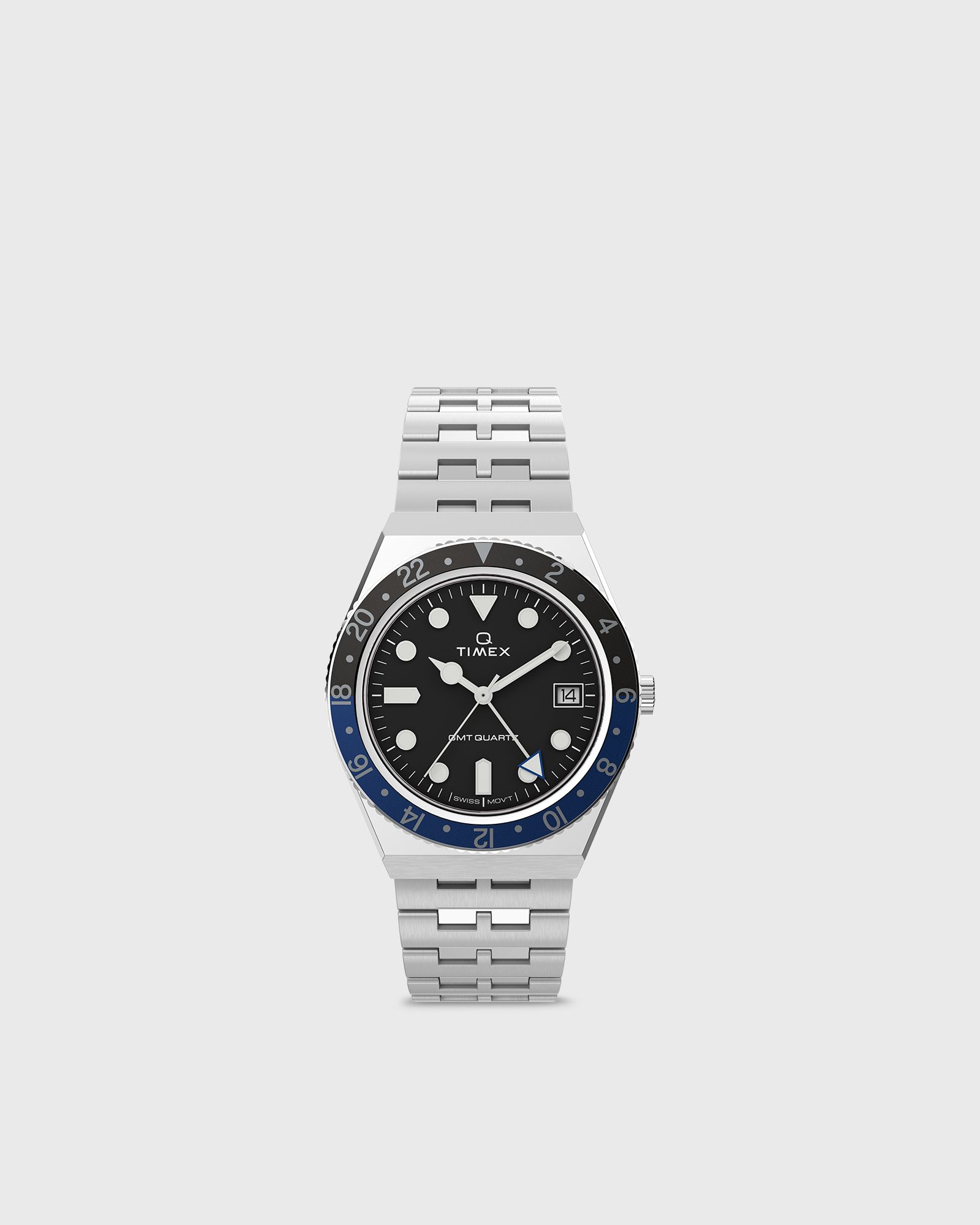 Timex Q Timex GMT, silver