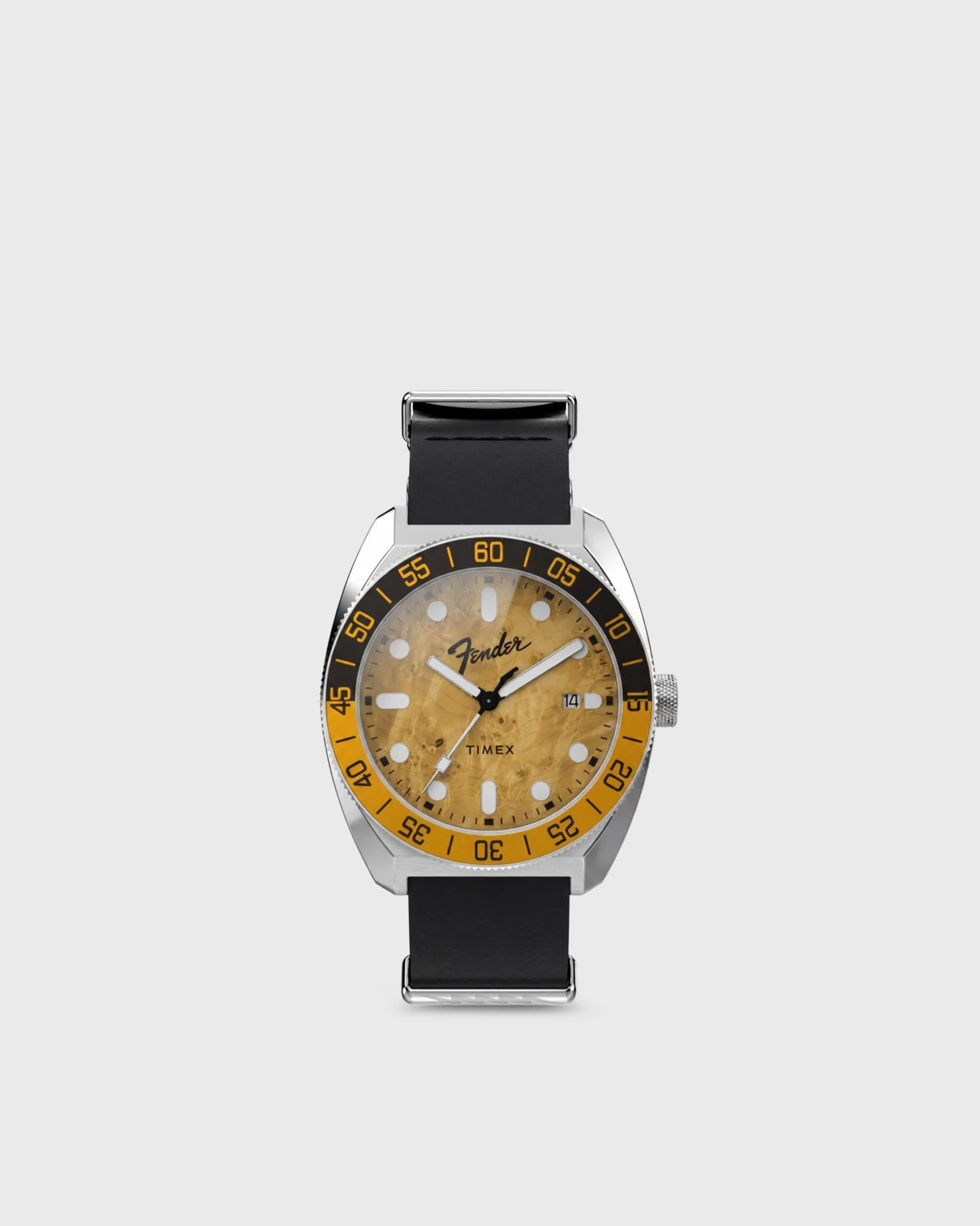 Timex Timex x Fender Telecaster 75th Automatic, black|orange