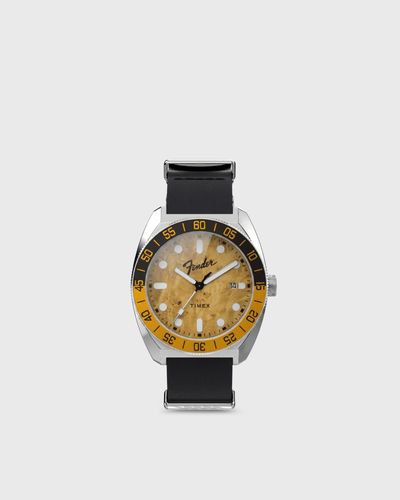Timex Timex x Fender Telecaster 75th Automatic, black|orange