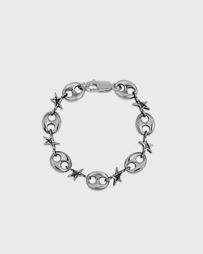 TwoJeys Calabrote Stars XL Bracelet, silver