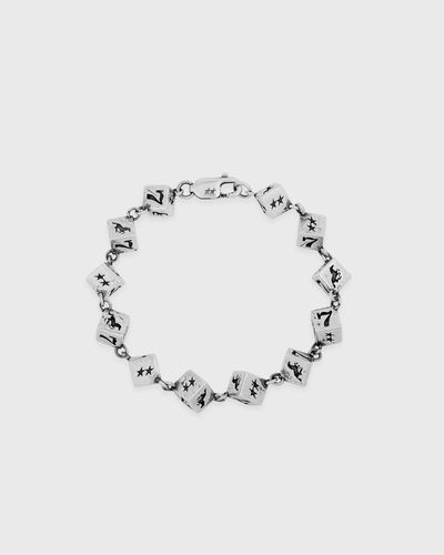 TwoJeys Dice Bracelet, silver
