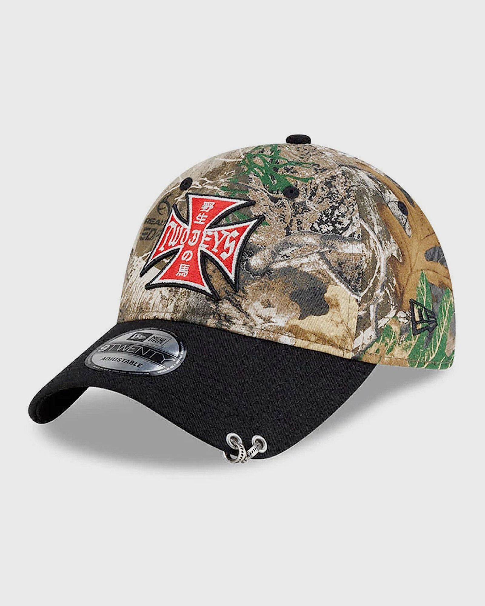 TwoJeys X NEW ERA TJ REAL TREE 9TWENTY CAP, black|brown