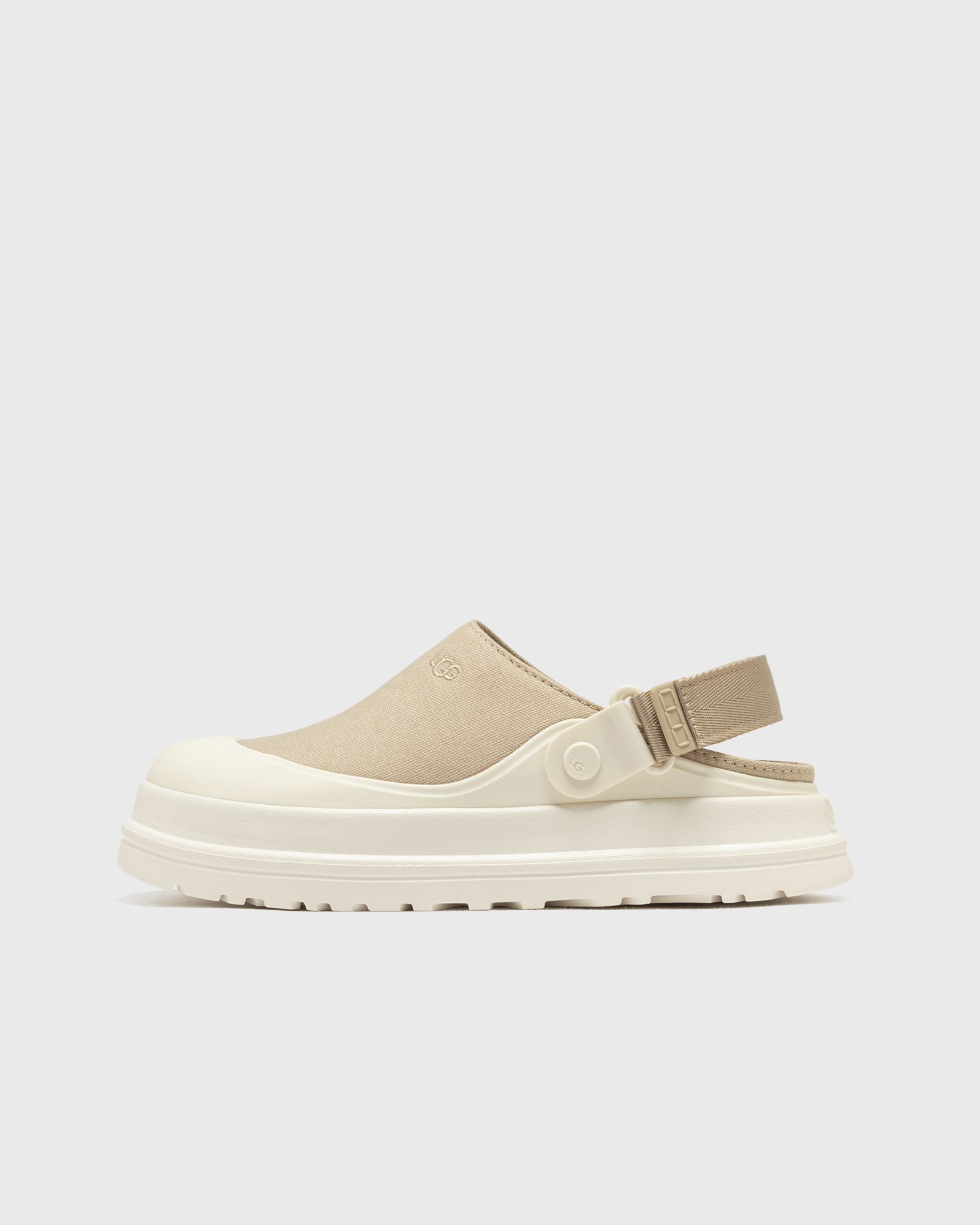 Ugg W GOLDENGLOW CANVAS CLOG, beige