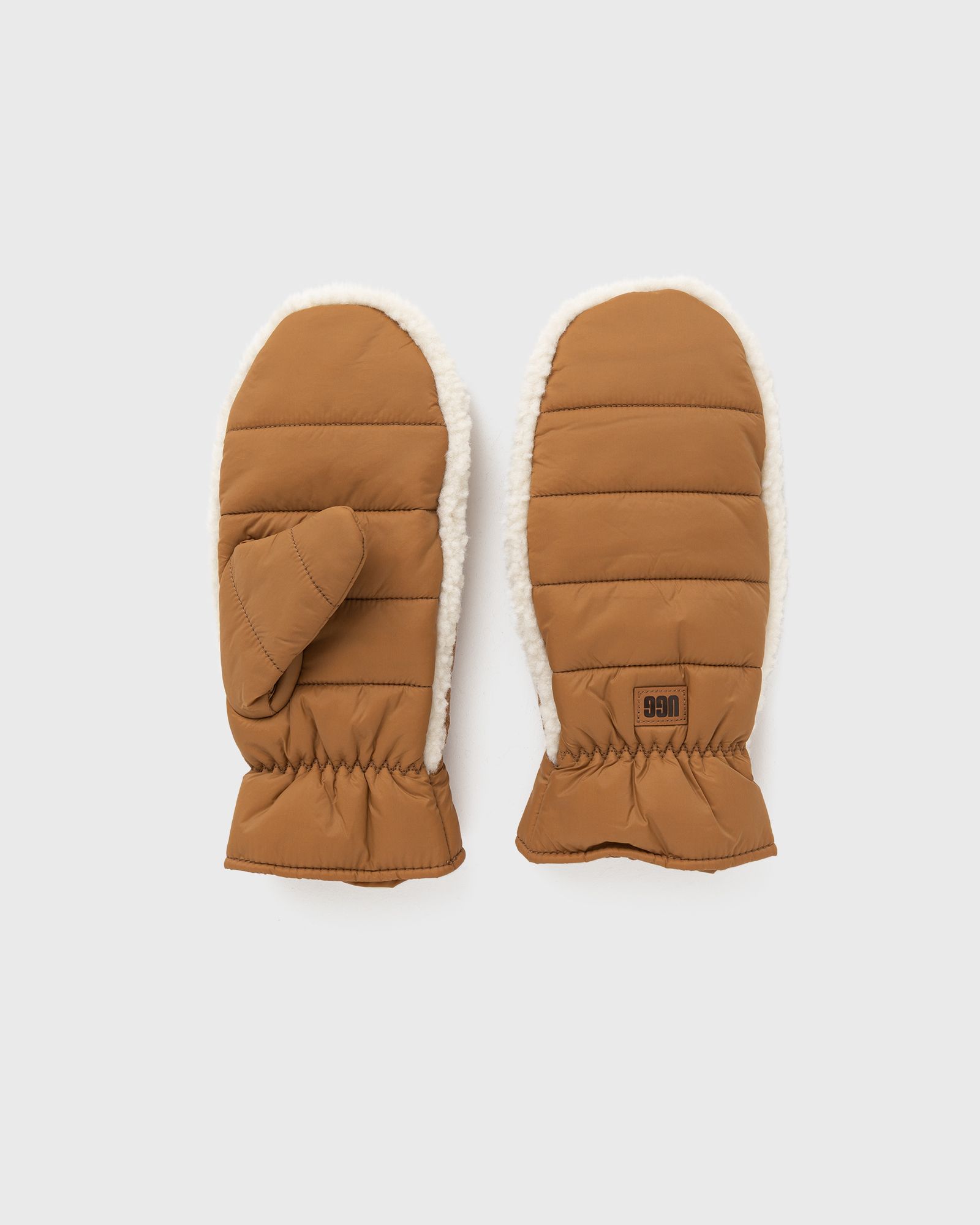 Ugg WMNS AW UGGFLUFF MITTEN, brown