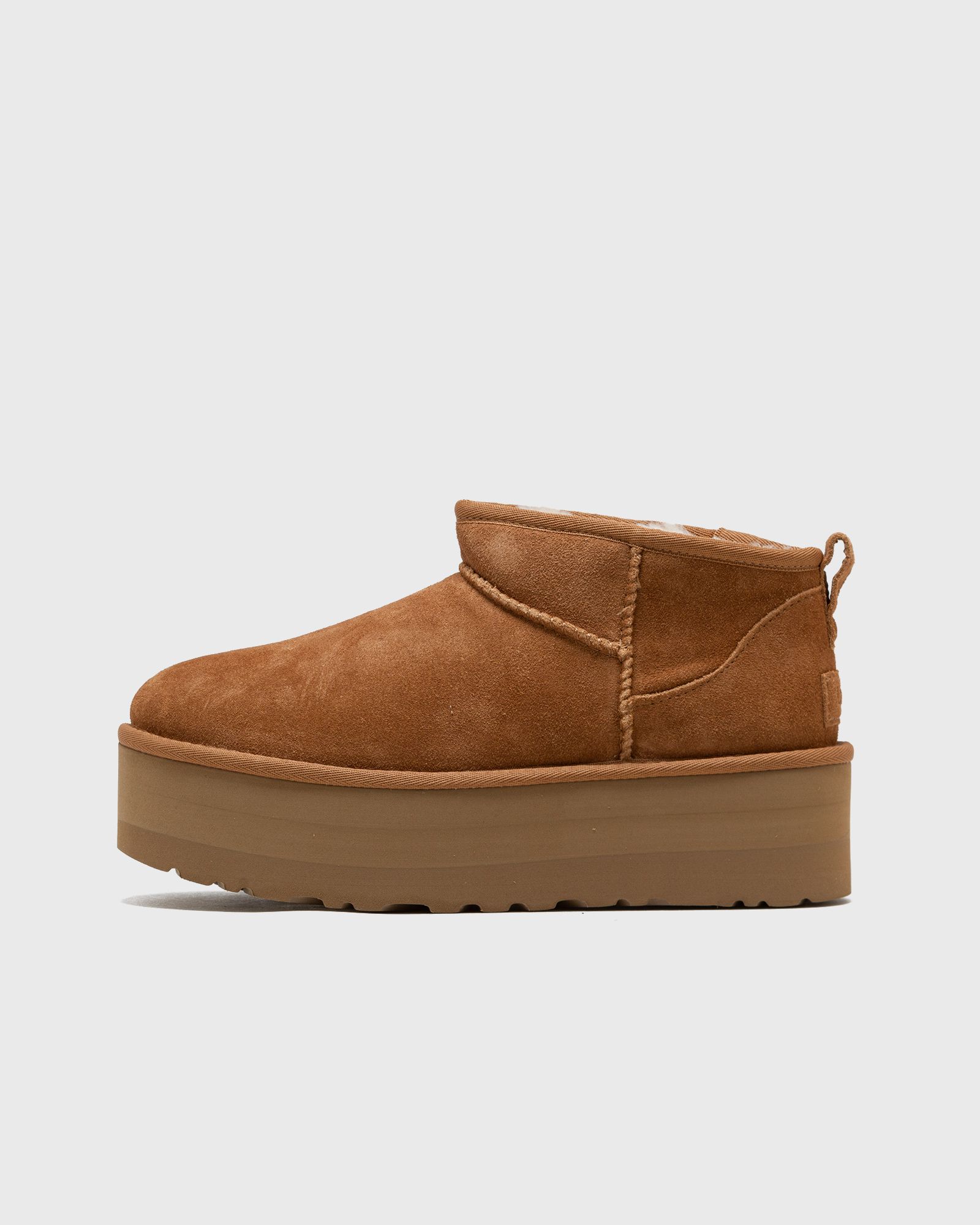 UGG WMNS CLASSIC ULTRA MINI PLATFORM brown female now available at BSTN in size 40