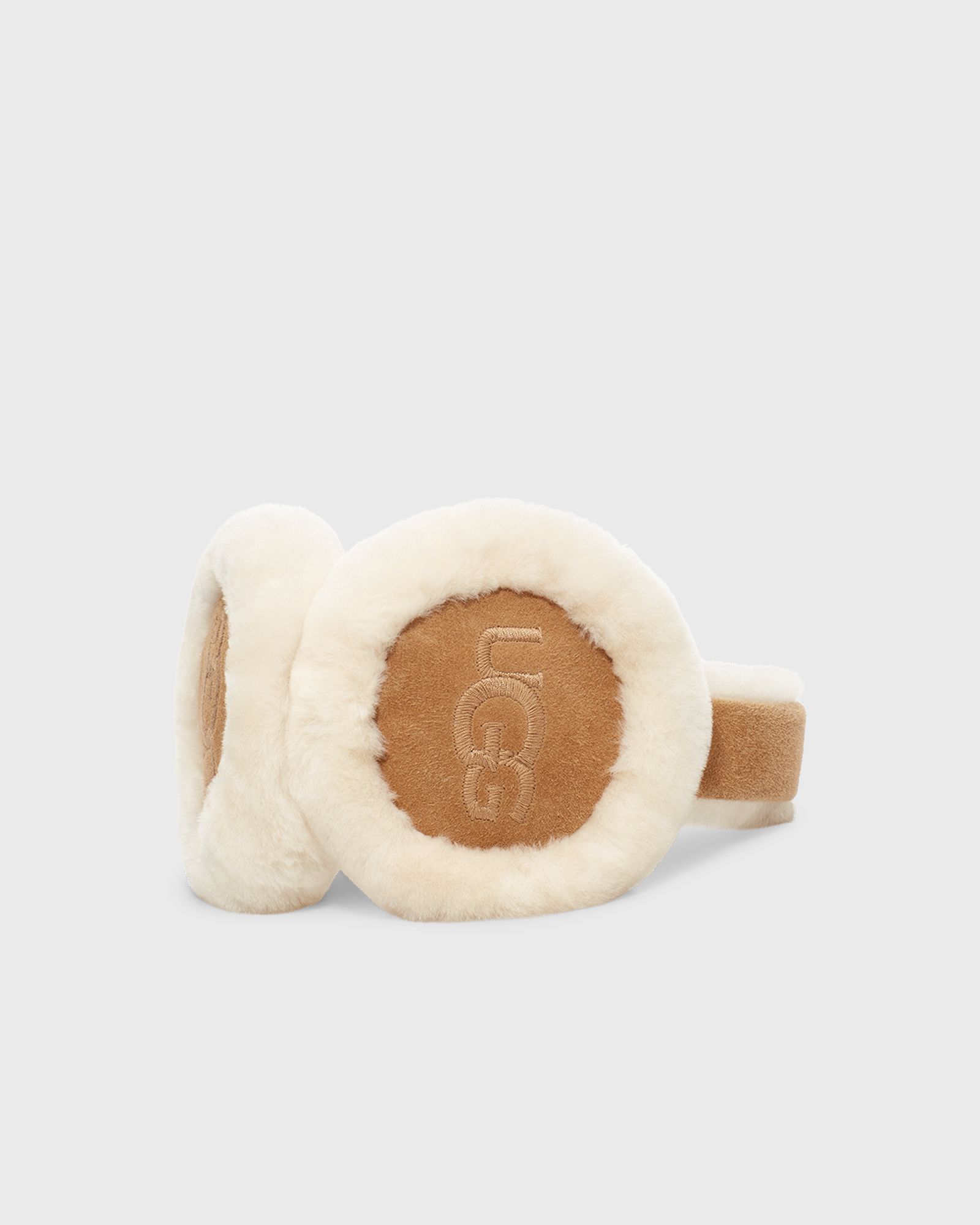 Ugg WMNS SHEEPSKIN EMBROIDERY EARMUFF, brown