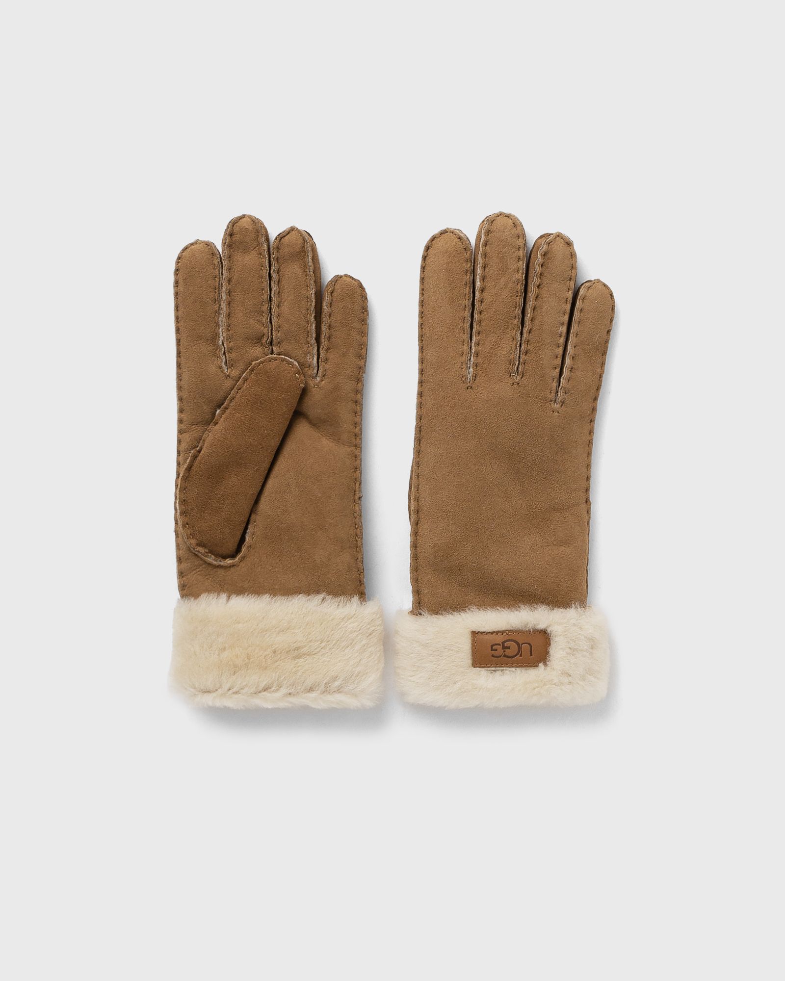 Ugg WMNS TURN CUFF GLOVE, brown