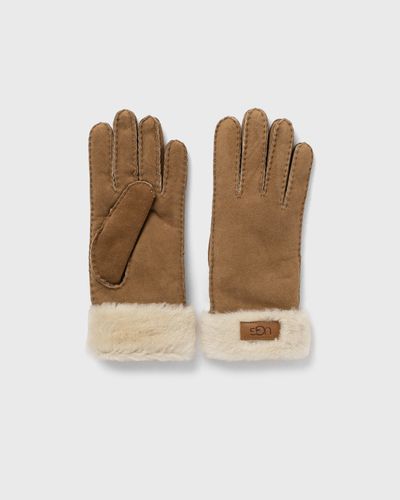 Ugg WMNS TURN CUFF GLOVE, brown