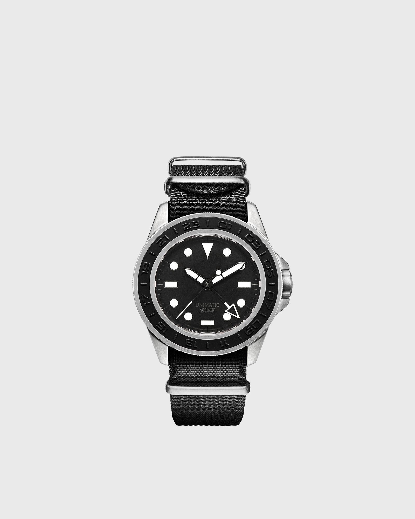 Unimatic U1-GMT-AEB, black