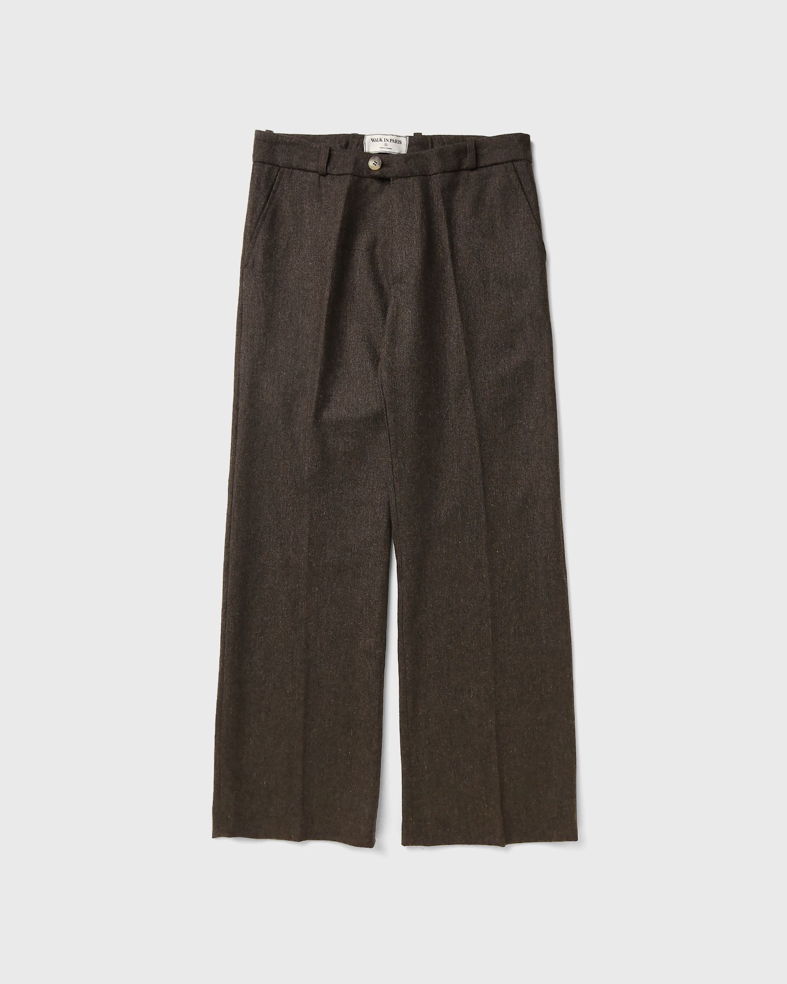 Wool blend flared trousers - WALK IN PARIS - gender_Man