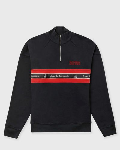 Willy Chavarria CASA DE CHAVARRIA - GILROY MOCK NECK, black