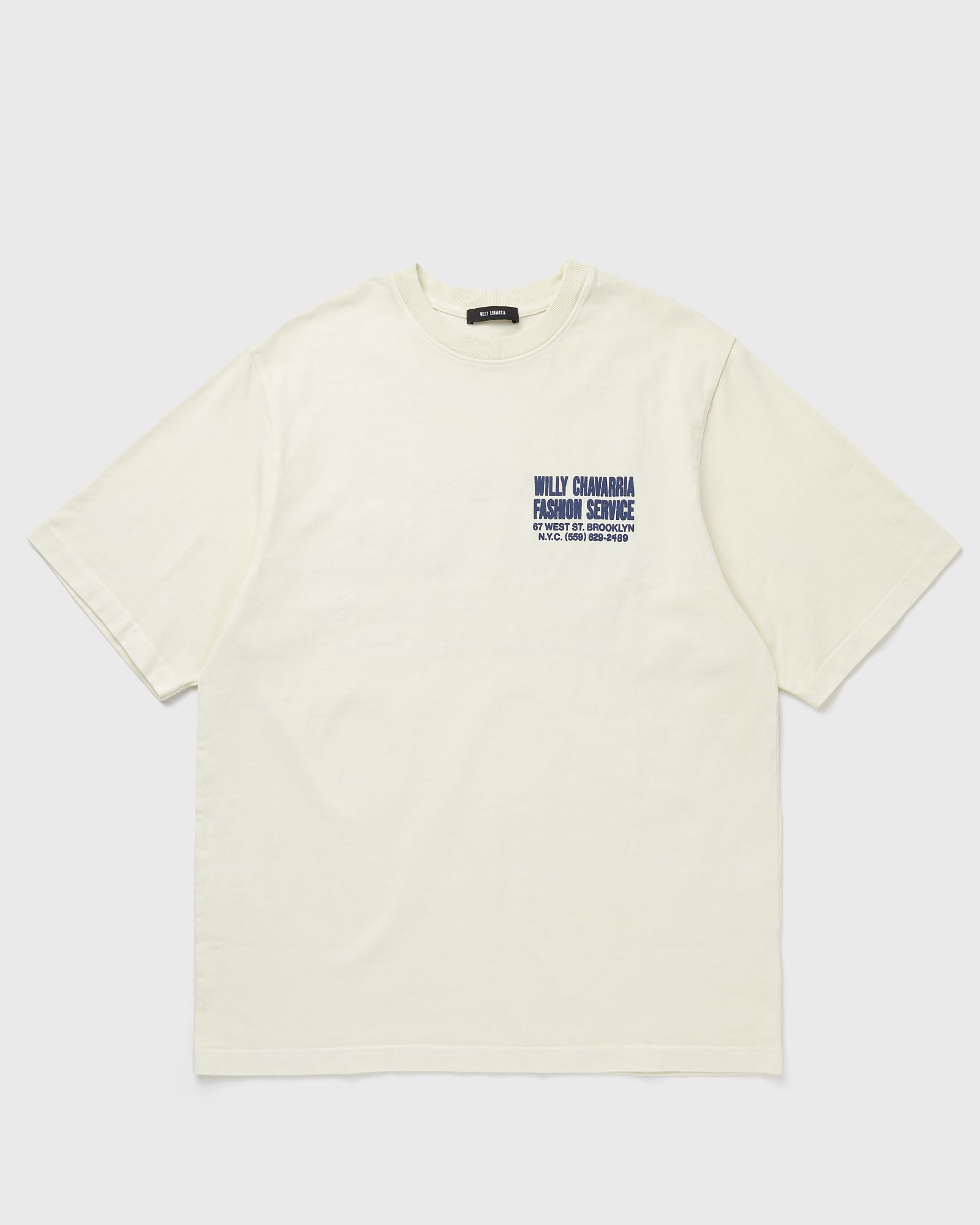 Willy Chavarria FASHION SERVICES - STANDARD TEE, white