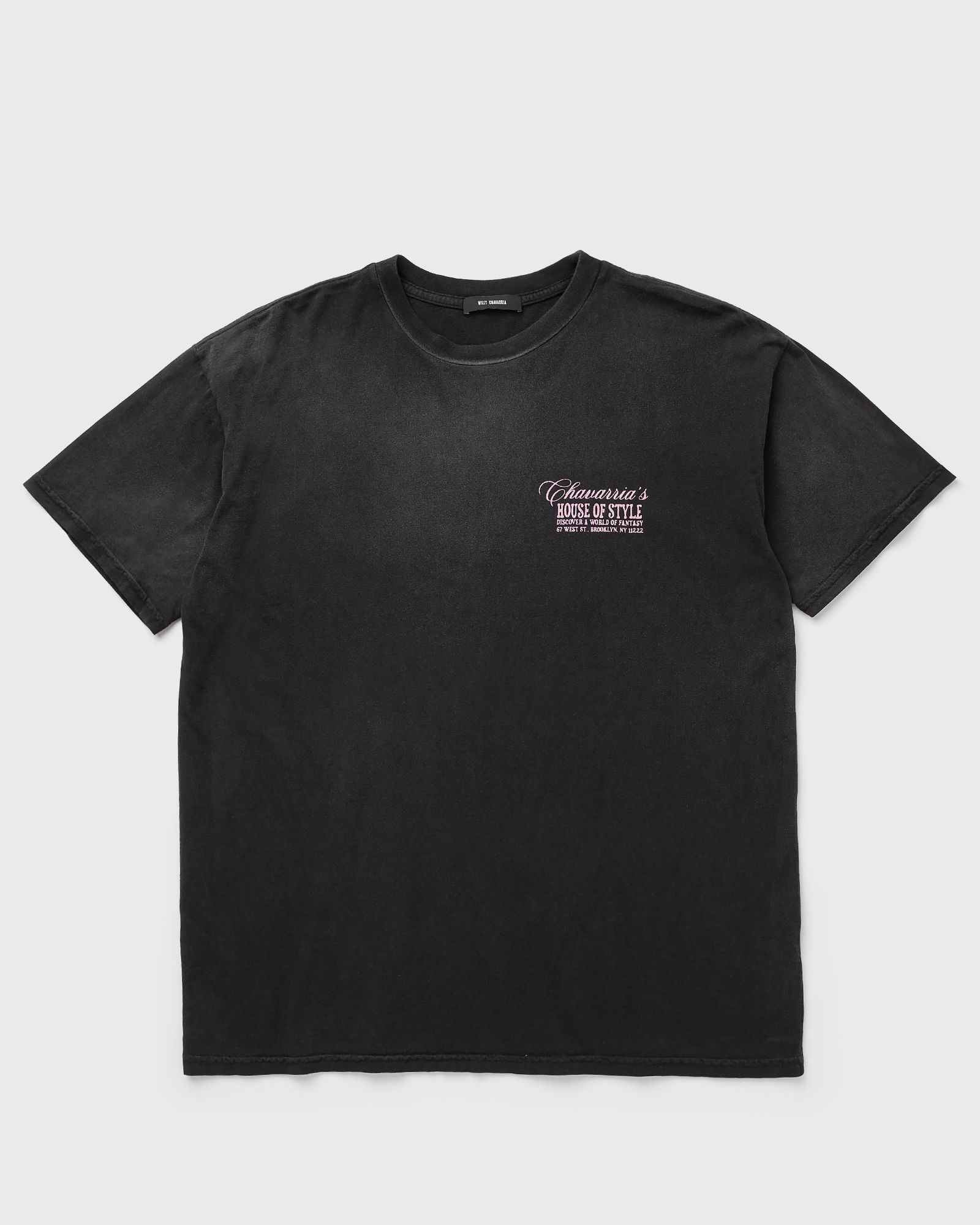 Willy Chavarria HOUSE OF STYLE - EASY TEE, black