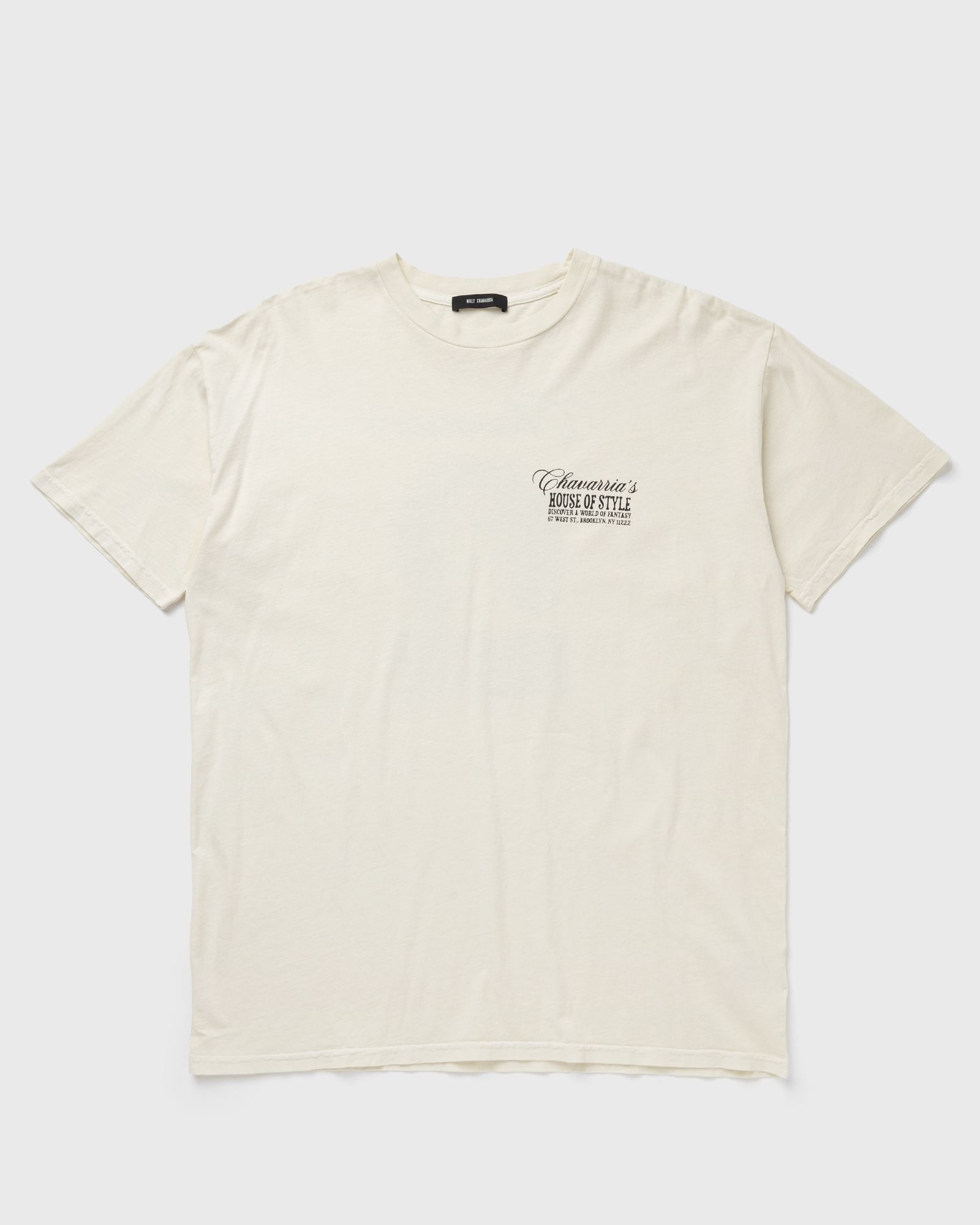 Willy Chavarria HOUSE OF STYLE - EASY TEE, white