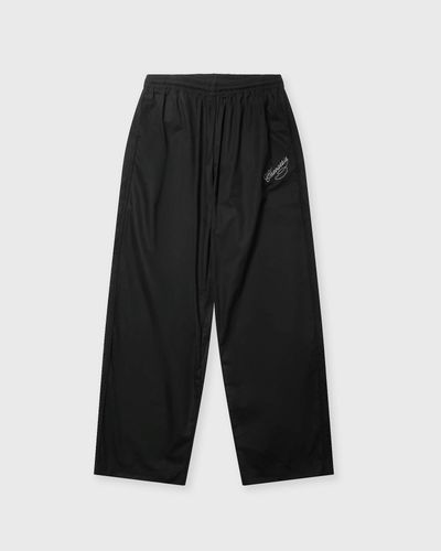 Willy Chavarria RUFF RIDER TRACK PANT, black