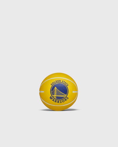 Wilson MINI NBA DRIBBLER BASKETBALL GOLDEN STATE WARRIORS, yellow