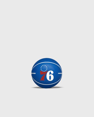 Wilson MINI NBA DRIBBLER BASKETBALL PHILADELPHIA 76ERS, blue