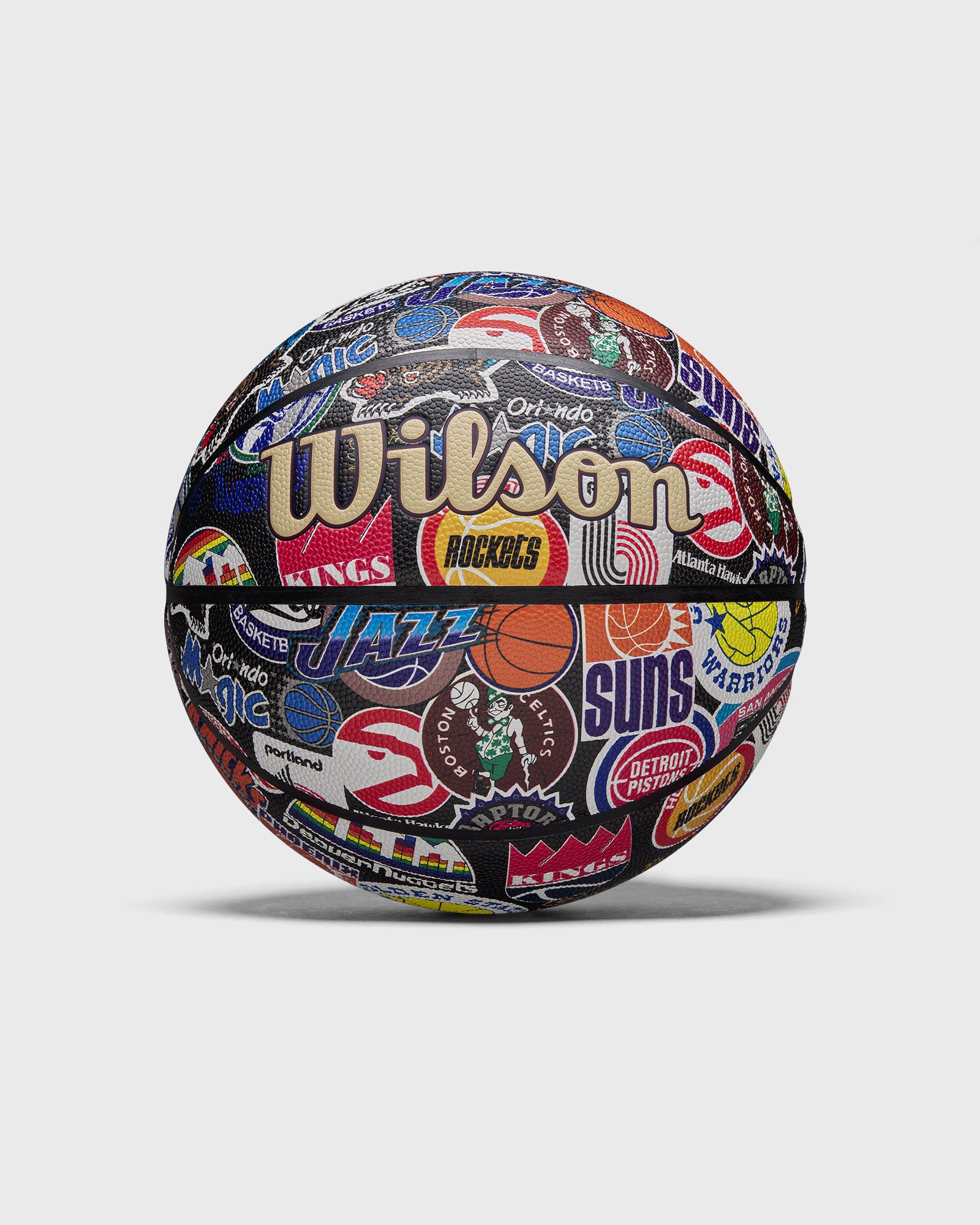 Wilson NBA ALL TEAM RETRO BASKETBALL SIZE 7, brown