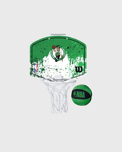 Wilson NBA TEAM MINI HOOP BOSTON CELTICS, green