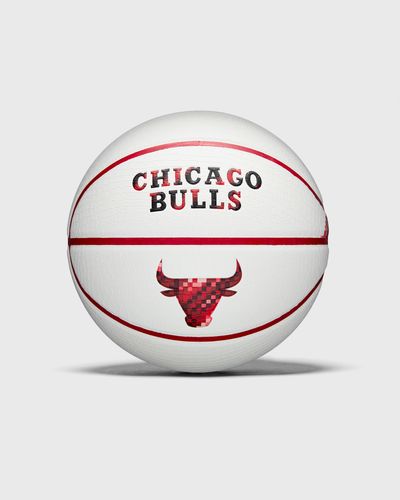 Wilson NBA TEAM PIXEL BASKETBALL CHICAGO BULLS SIZE 7, white
