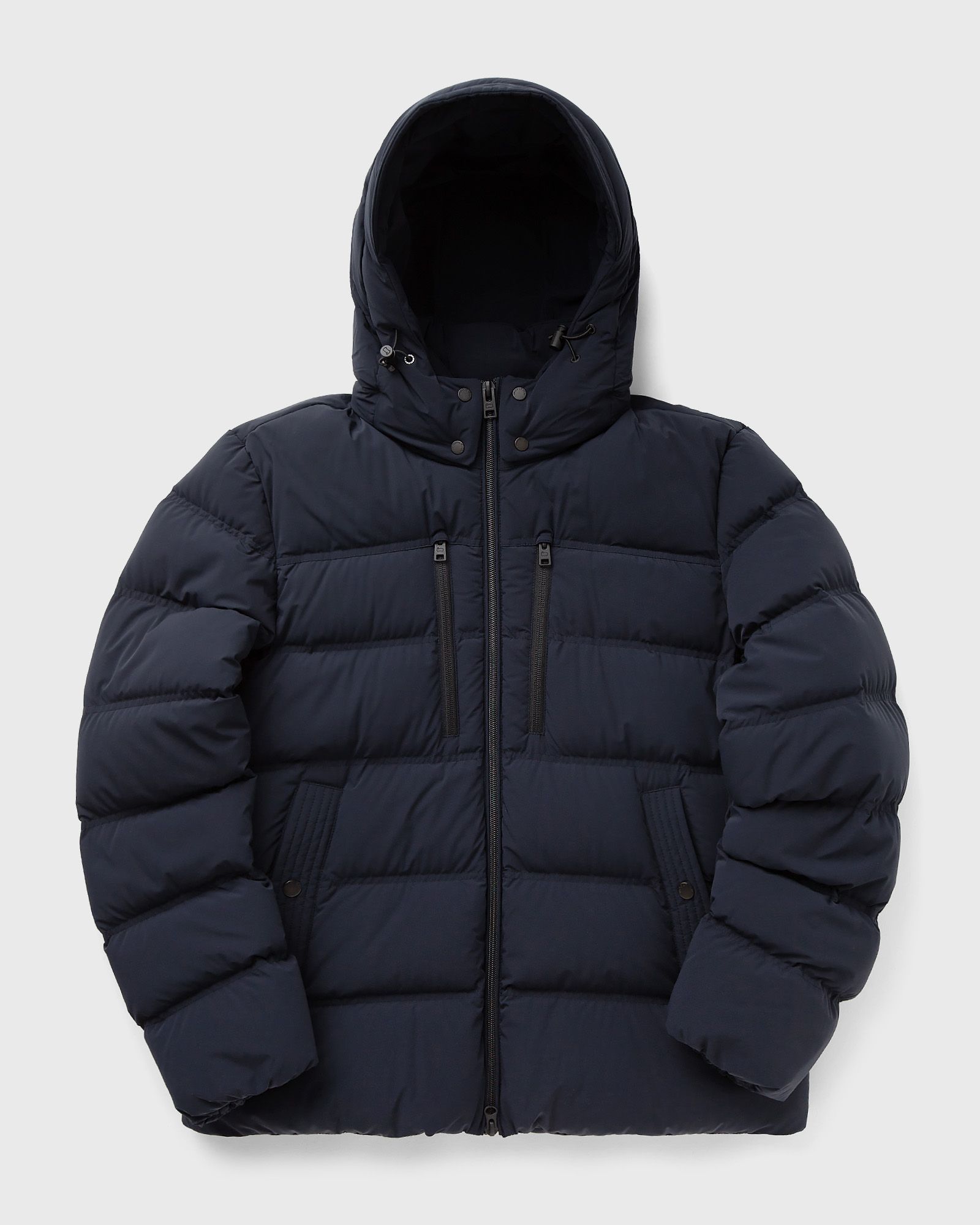 WOOLRICH MATT STRETCH PUFFER JACKET, blue