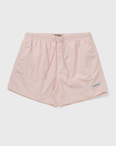 WOOLRICH SOLID SWIM SHORTS, white
