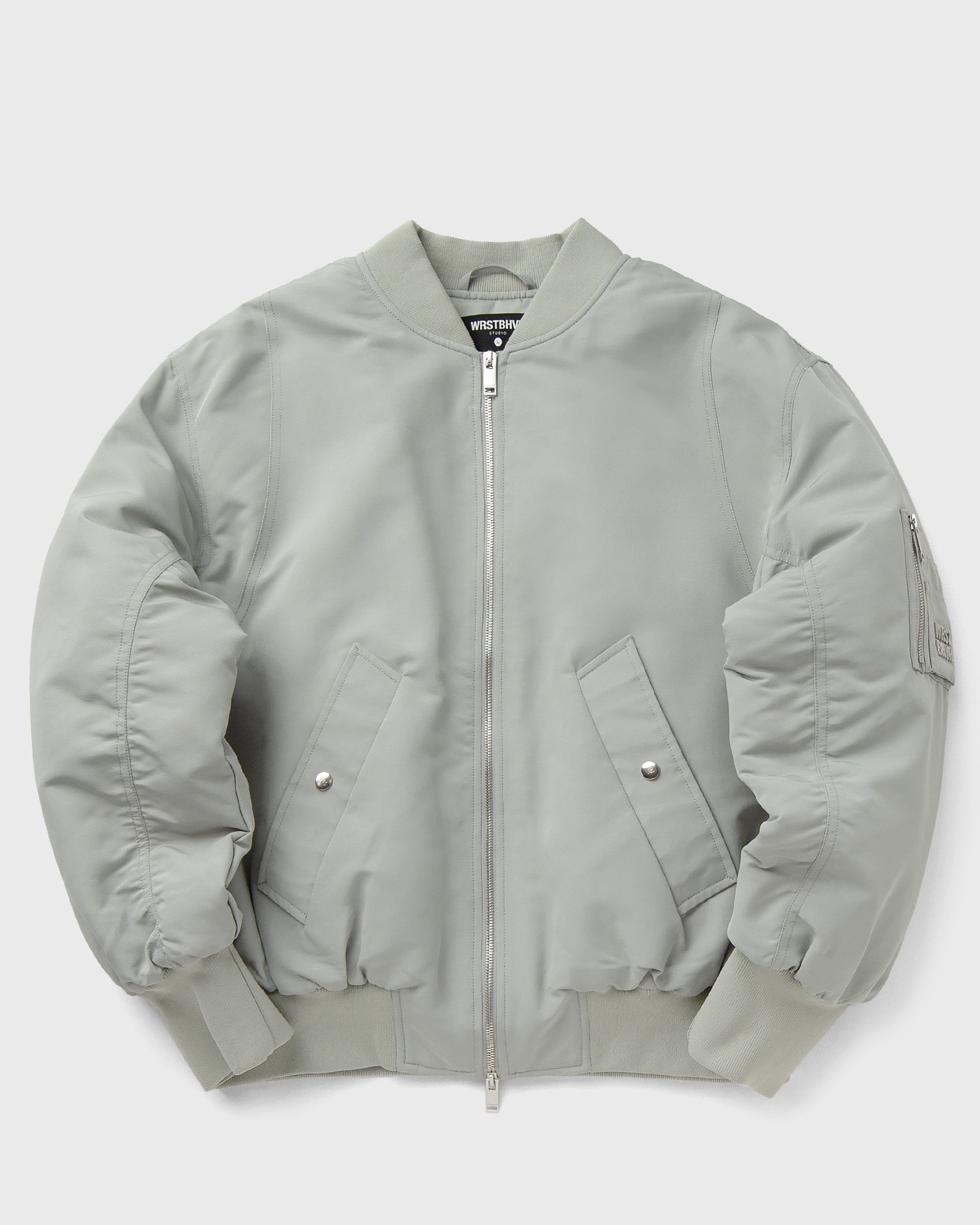 WRSTBHVR ARVEN V2 BOMBER JACKET, grey
