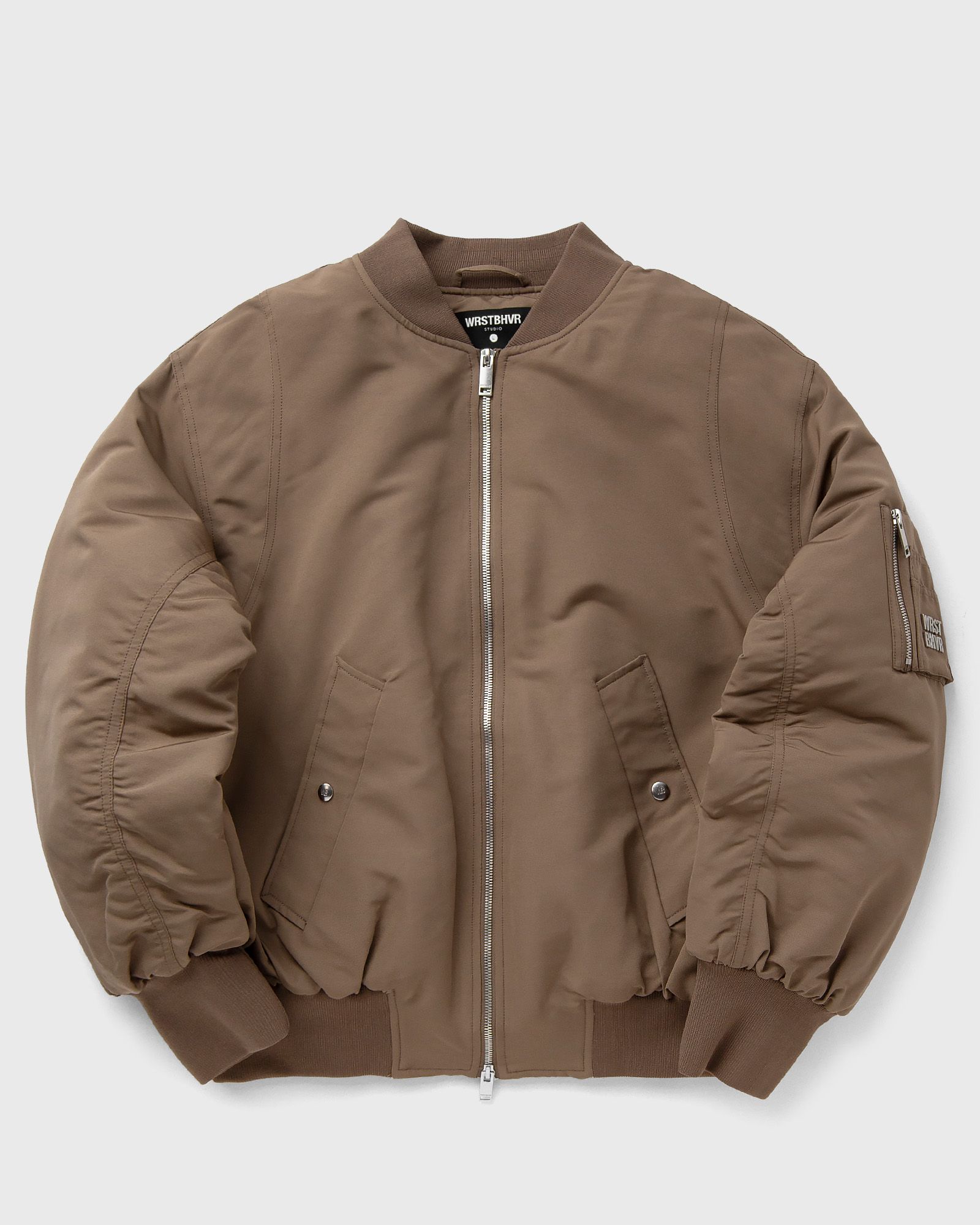 WRSTBHVR ARVEN V2 BOMBER JACKET, brown