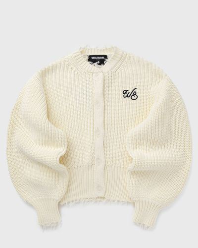 WRSTBHVR BLAIR CARDIGAN, white