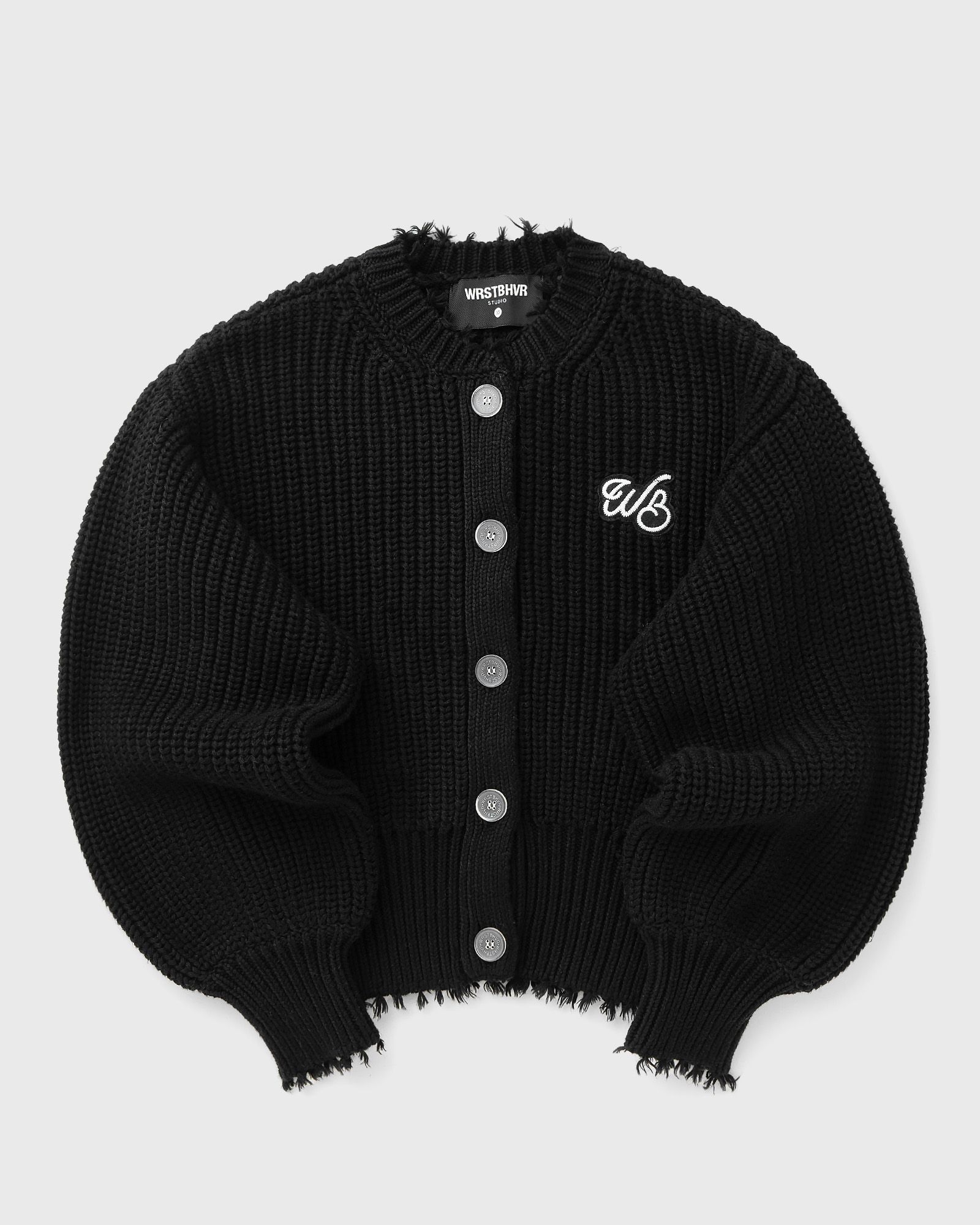 WRSTBHVR BLAIR CARDIGAN, black
