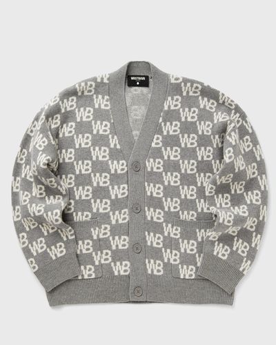 WRSTBHVR CHESS V3 CARDIGAN, grey