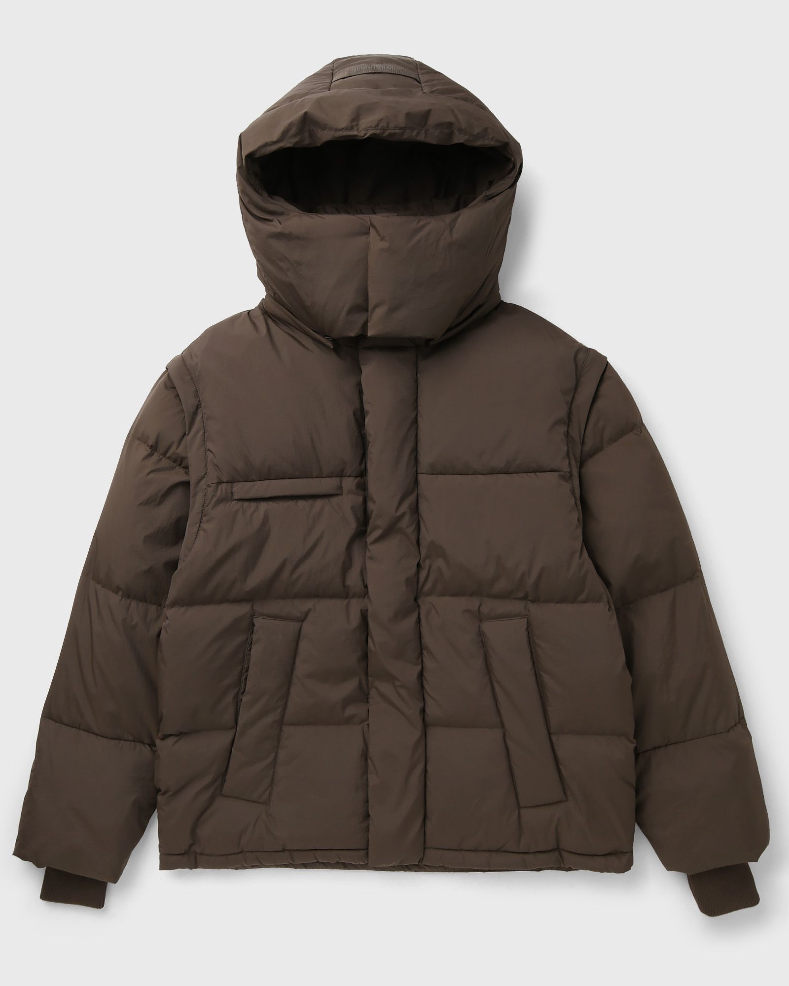 WRSTBHVR DAVE V2 PUFFER JACKET, brown