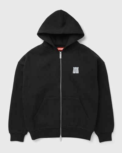WRSTBHVR DIAGO V3 HOODED ZIP JACKET, black