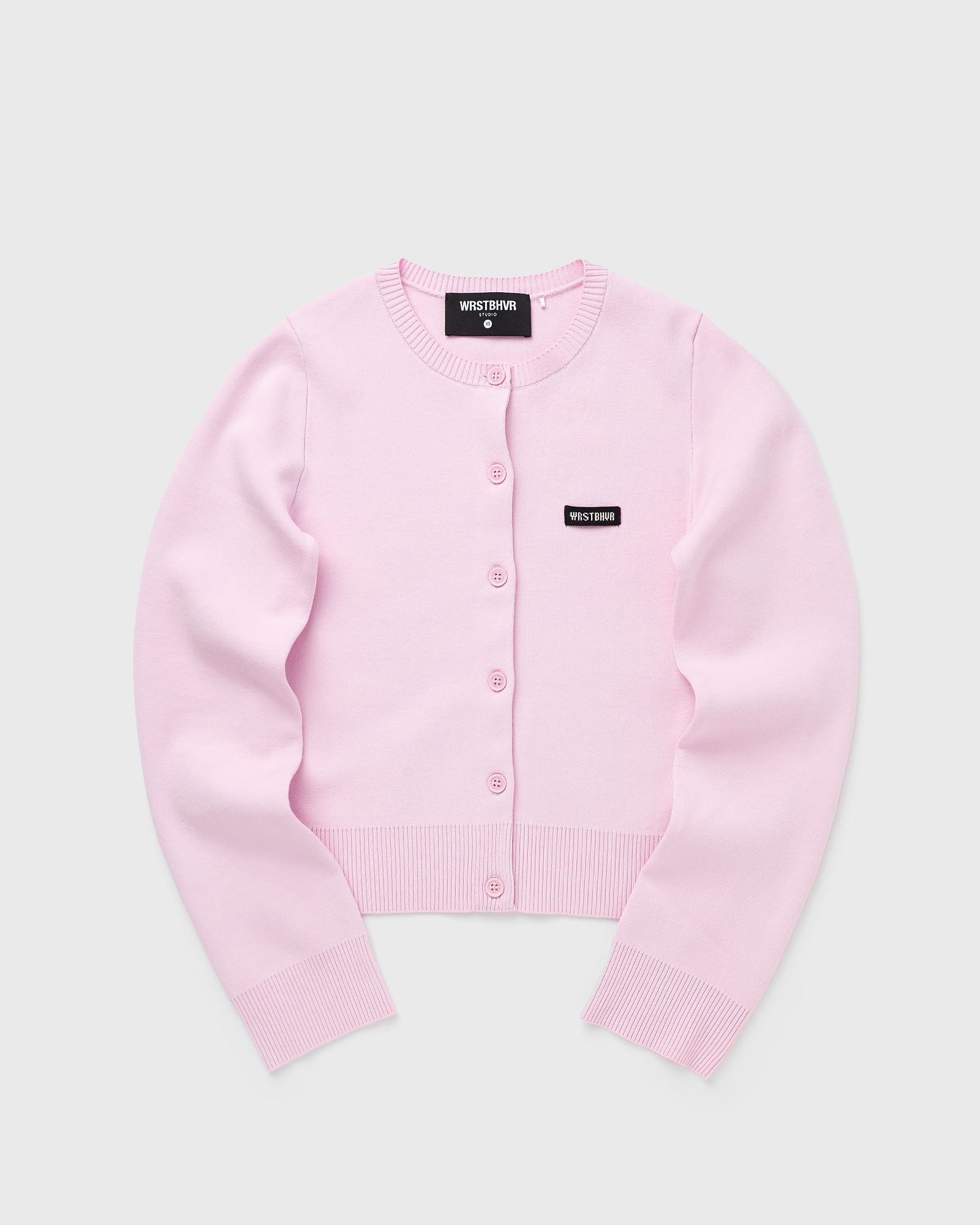 WRSTBHVR ELIA CARDIGAN, pink