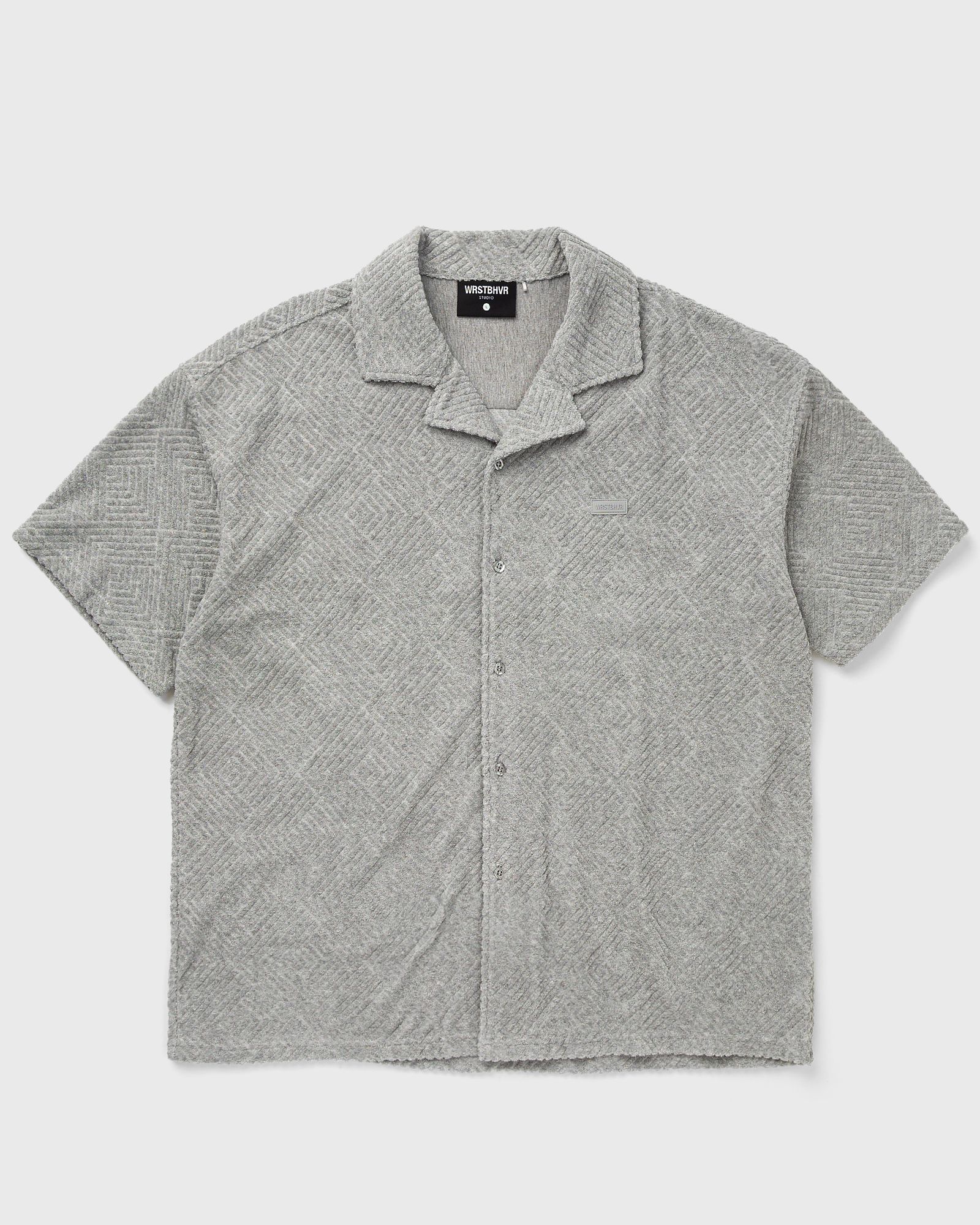 WRSTBHVR FRED V2 RESORT SHIRT, grey