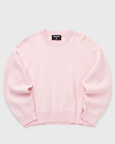 WRSTBHVR GARM SWEATER, pink