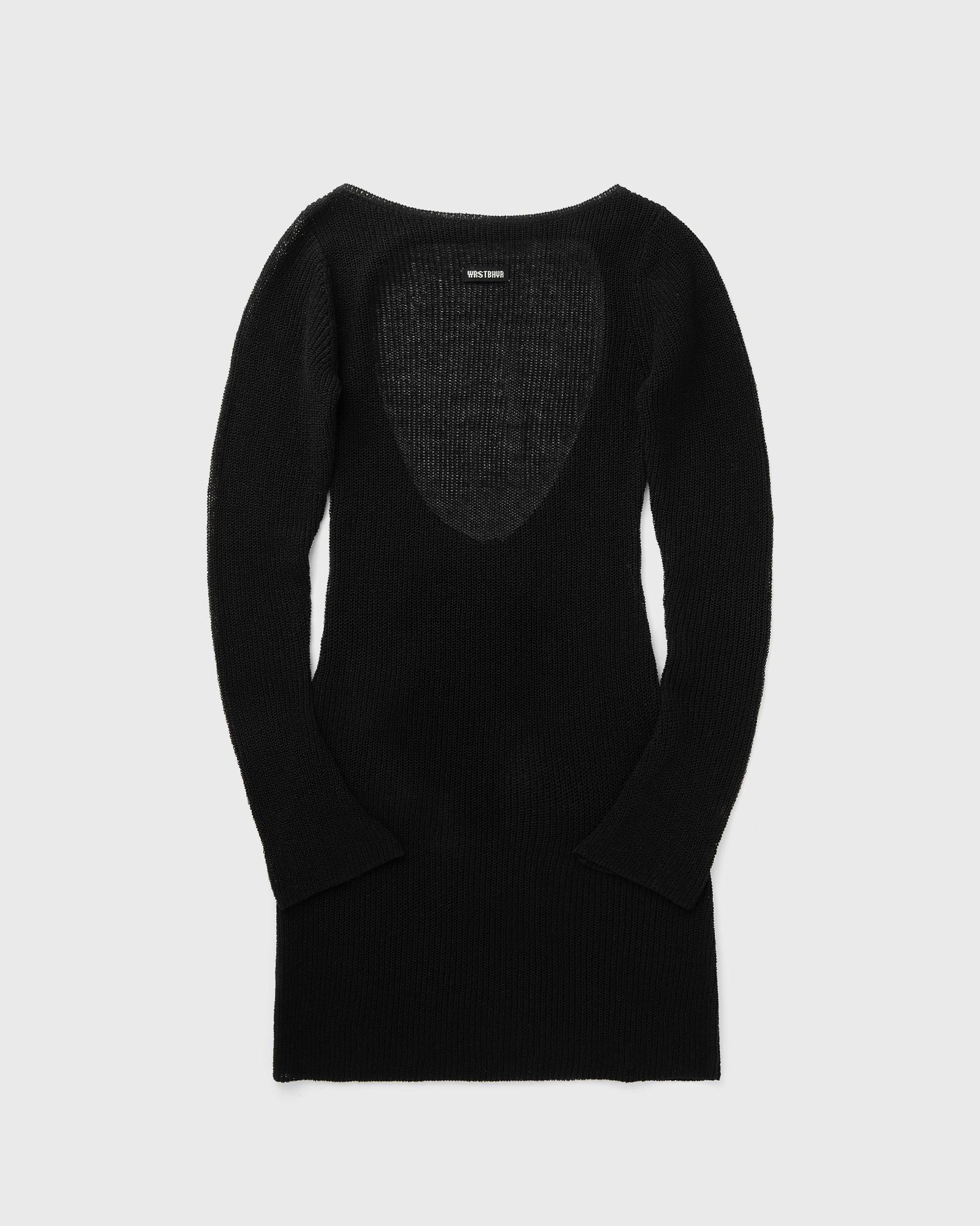 WRSTBHVR GRETA DRESS, black