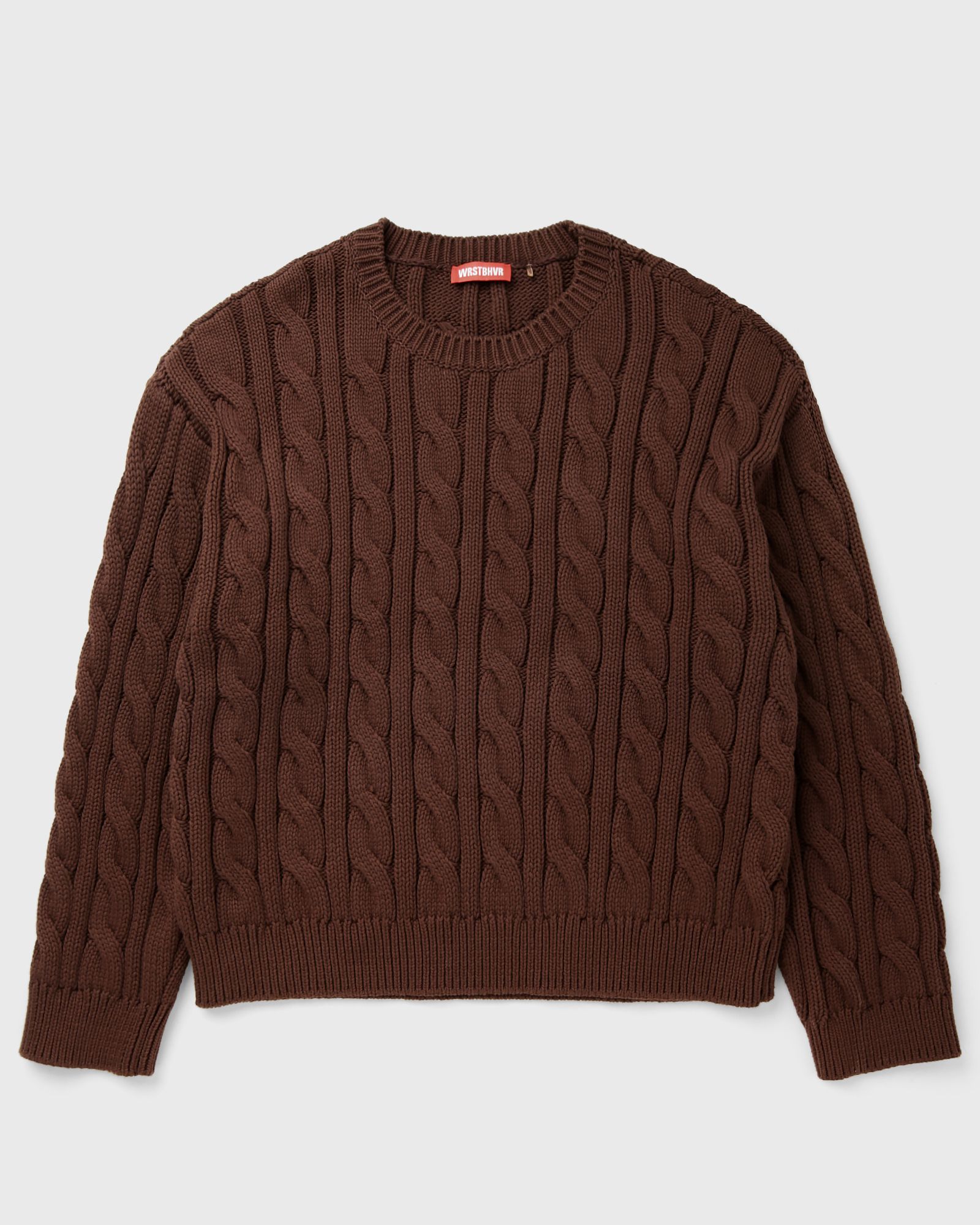 WRSTBHVR IMRAN SWEATER, brown