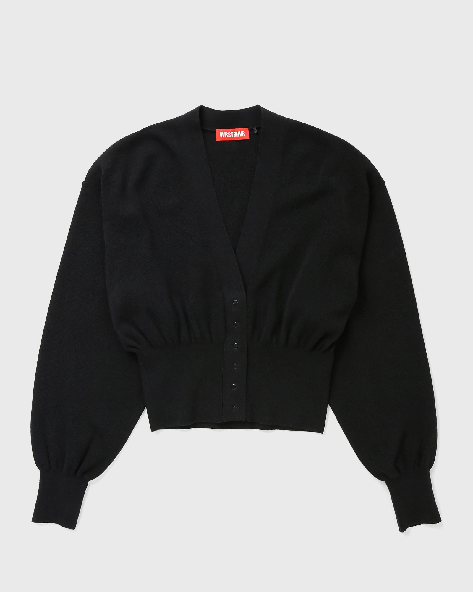 WRSTBHVR LAUREN CARDIGAN, black