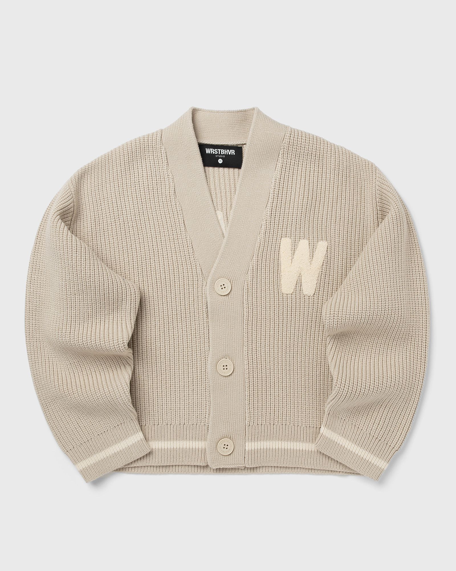 WRSTBHVR LAVO CARDIGAN, beige