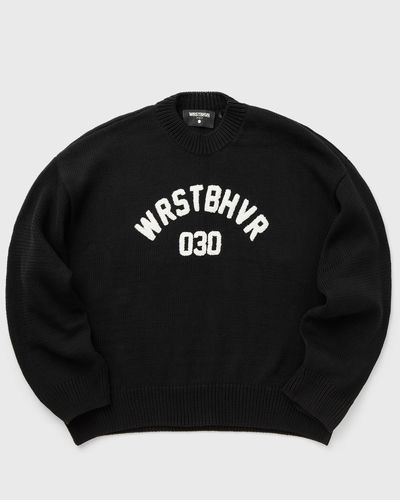 WRSTBHVR LUNA V2 SWEATER, black