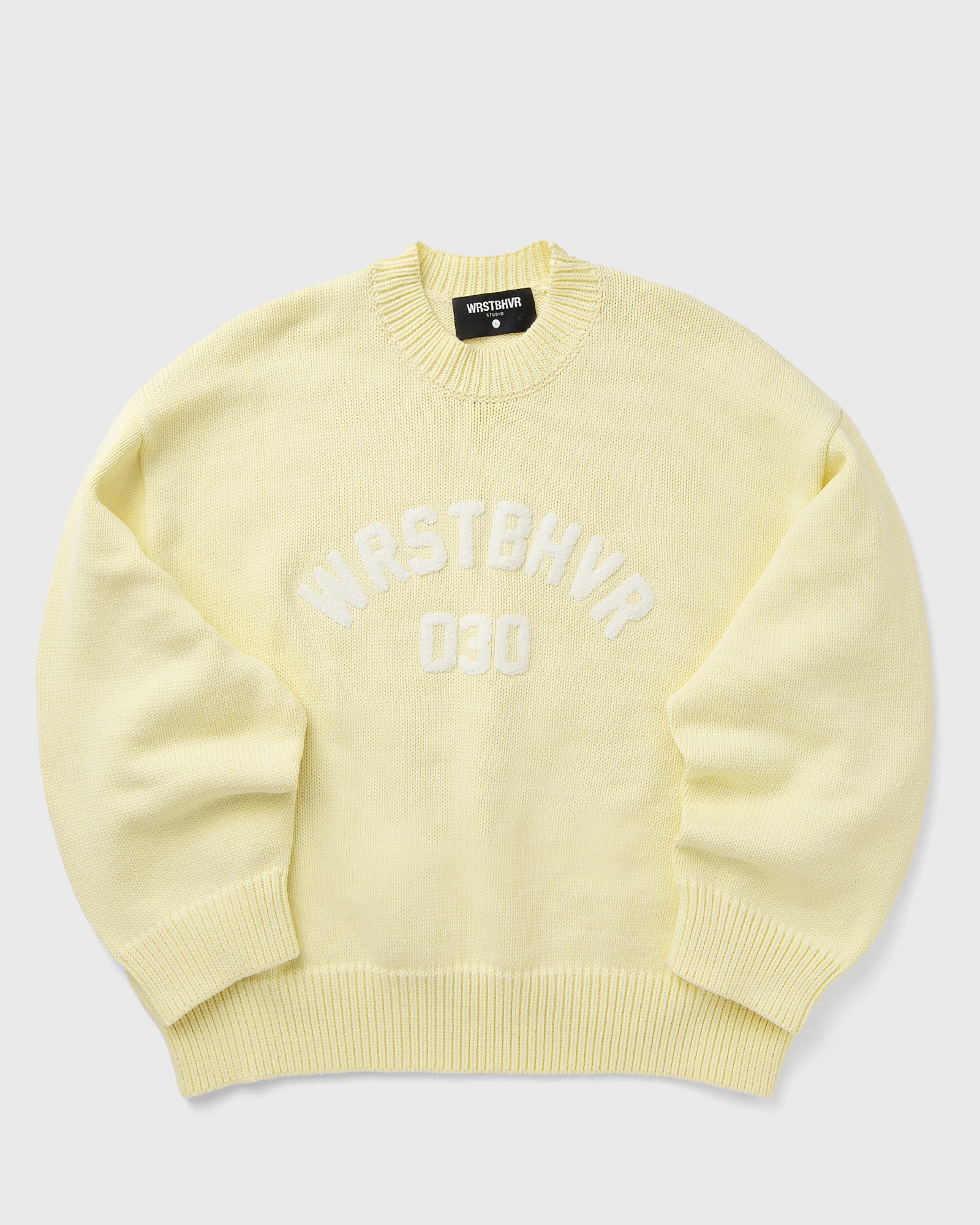WRSTBHVR LUNA V3 SWEATER, yellow