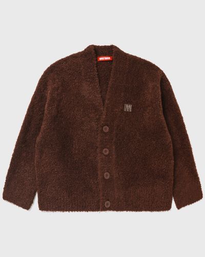 WRSTBHVR RASO V2 CARDIGAN, brown
