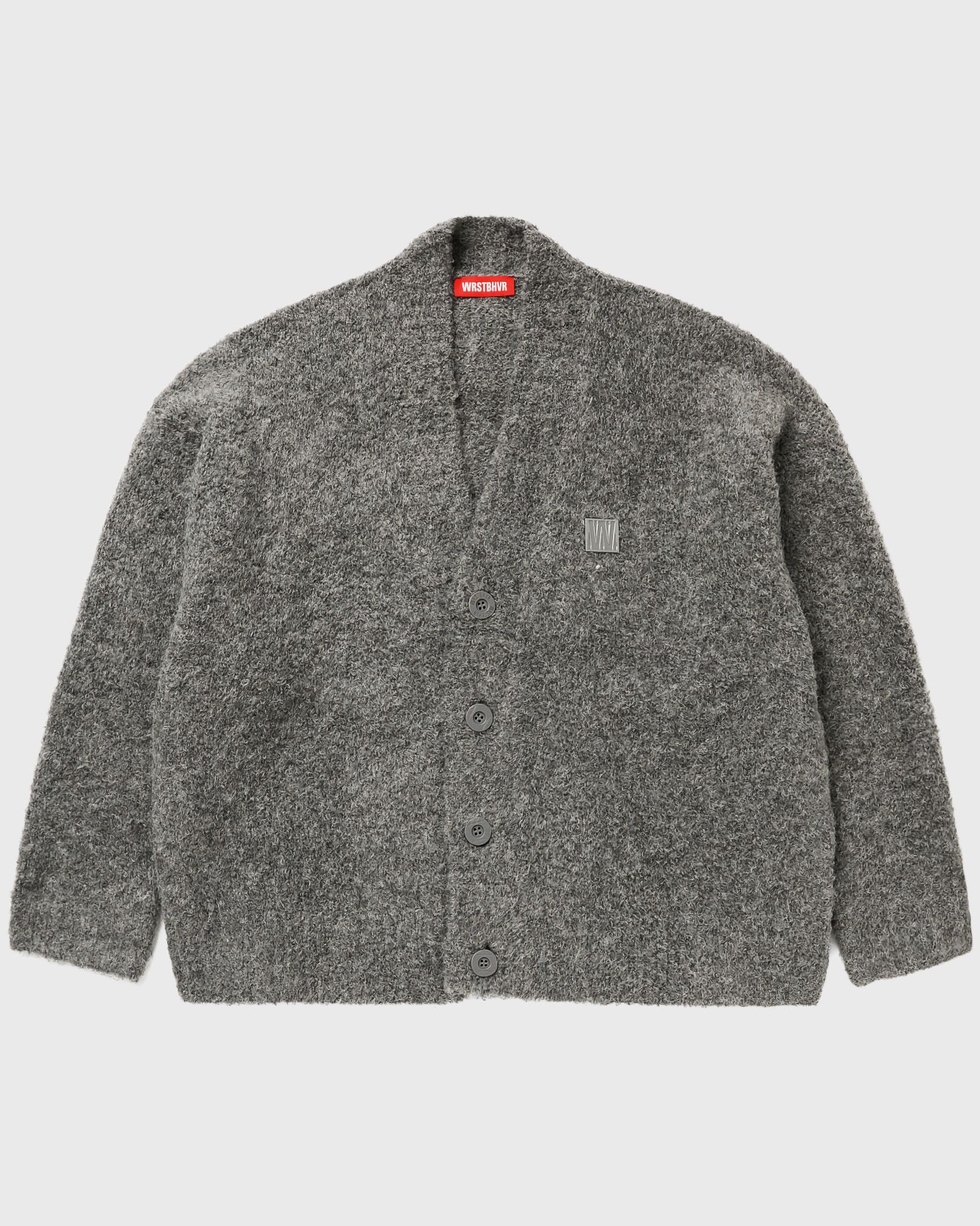 WRSTBHVR RASO V2 CARDIGAN, grey