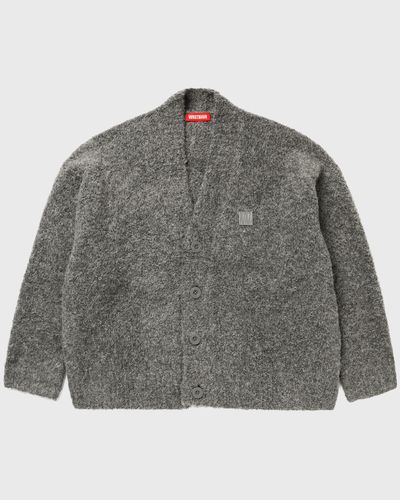 WRSTBHVR RASO V2 CARDIGAN, grey
