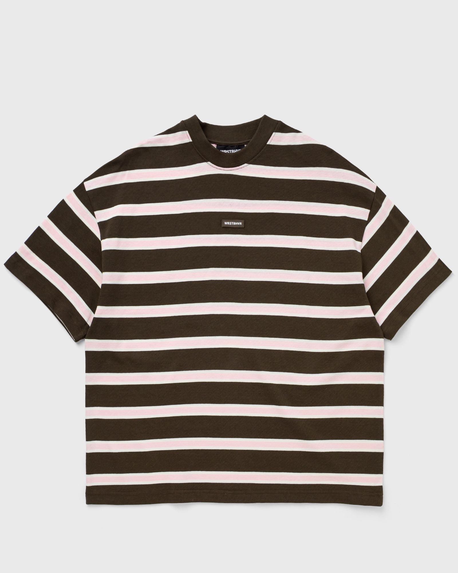 WRSTBHVR SETTO T-SHIRT, brown|beige