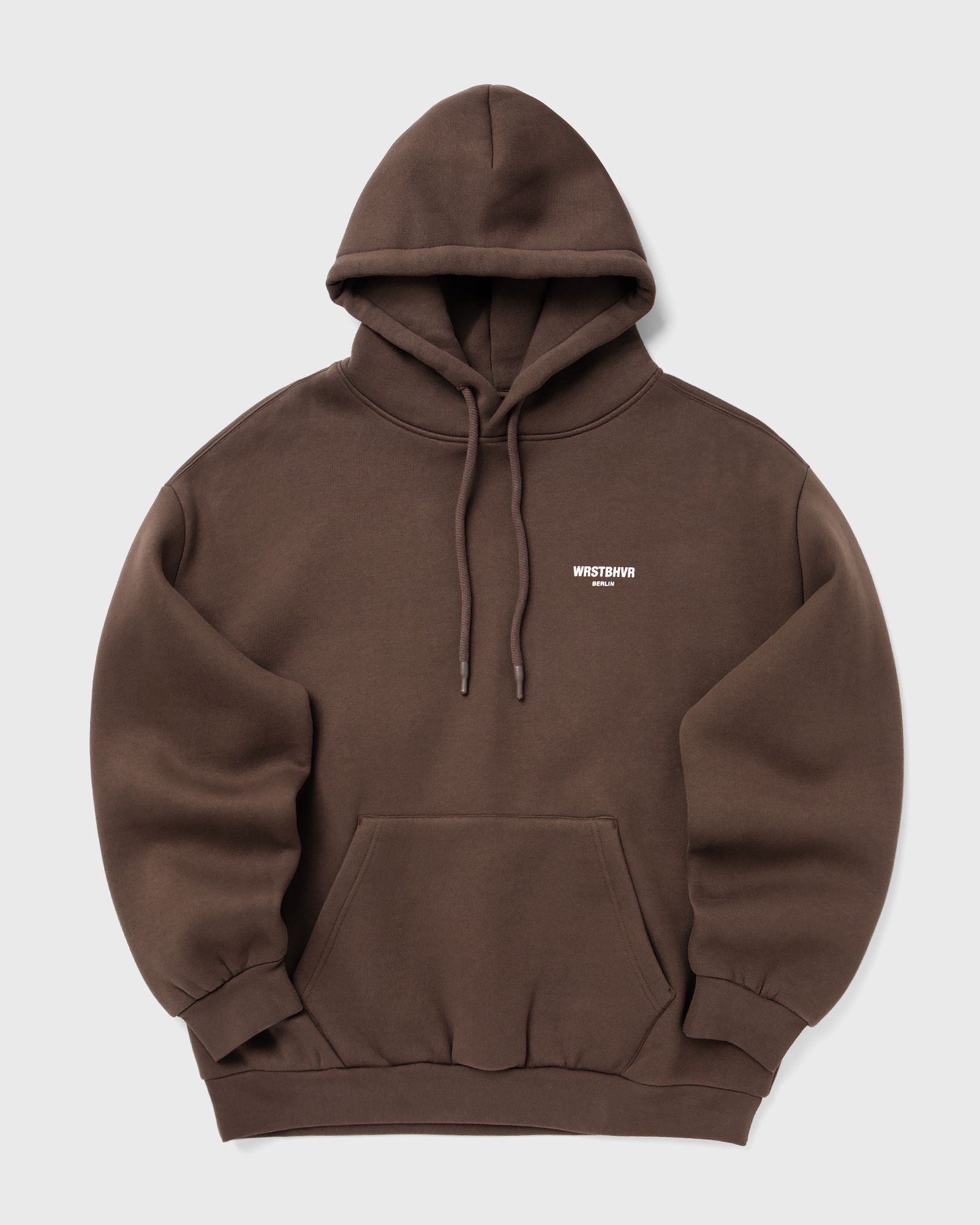 WRSTBHVR STUDIO V12 HOODIE, brown