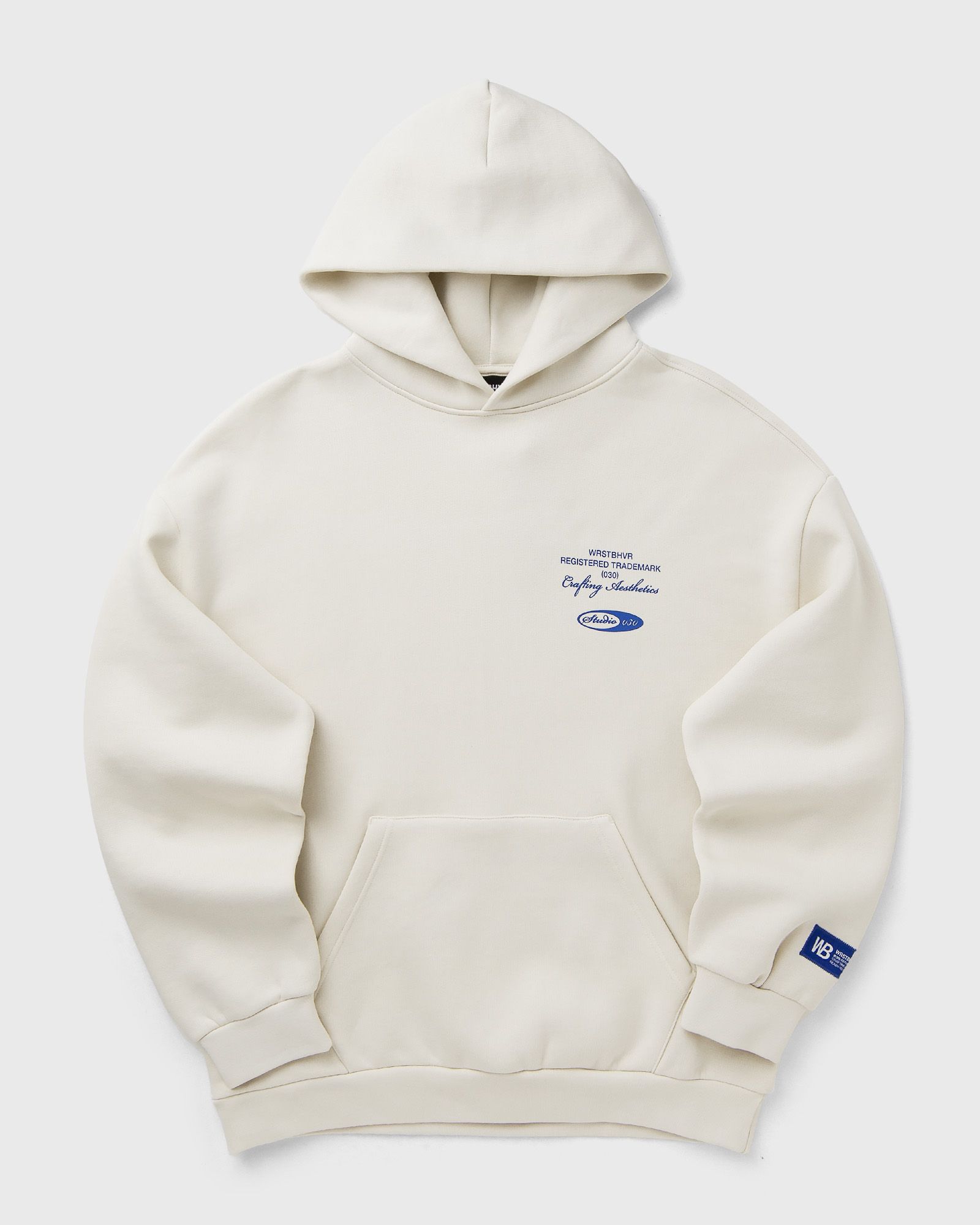 WRSTBHVR STUDIO V13 HOODIE, beige