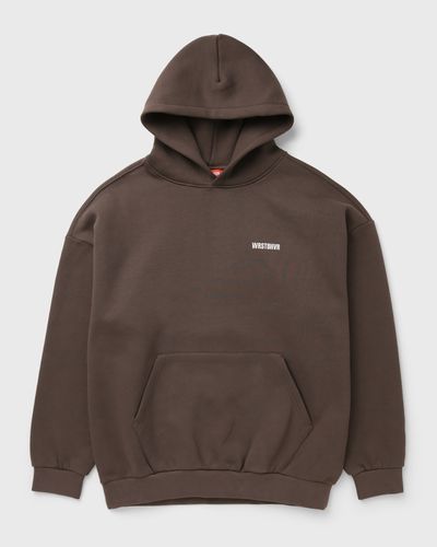 WRSTBHVR STUDIO V14 HOODIE, brown