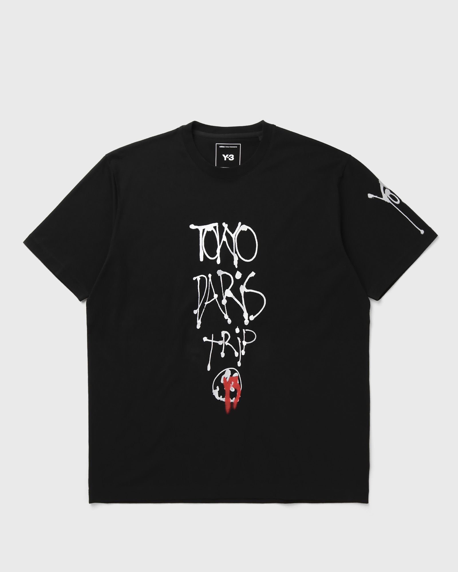 Y-3 CHITO CITY GRAPHIC SHORT SLEEVE TEE, black